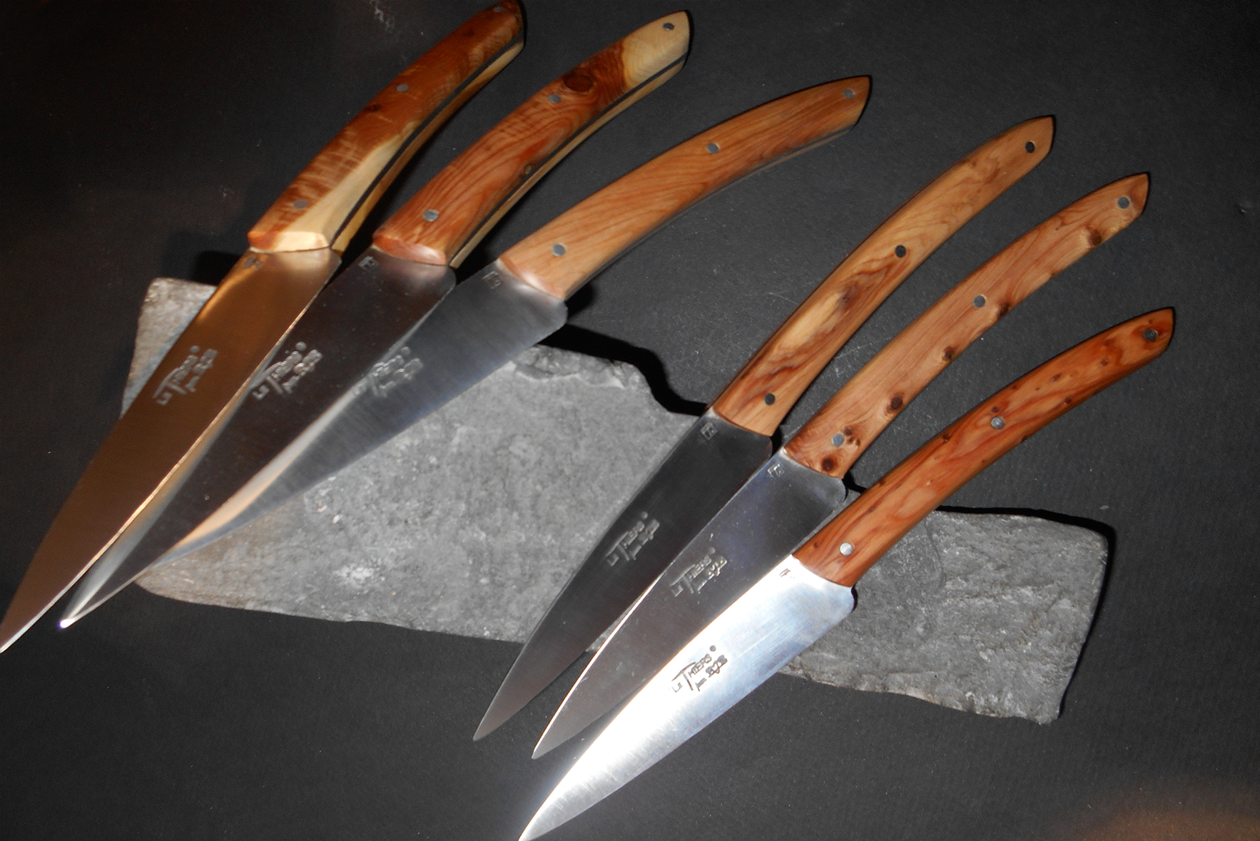 Coffret de 6 couteaux de table Le Campagne Thiers