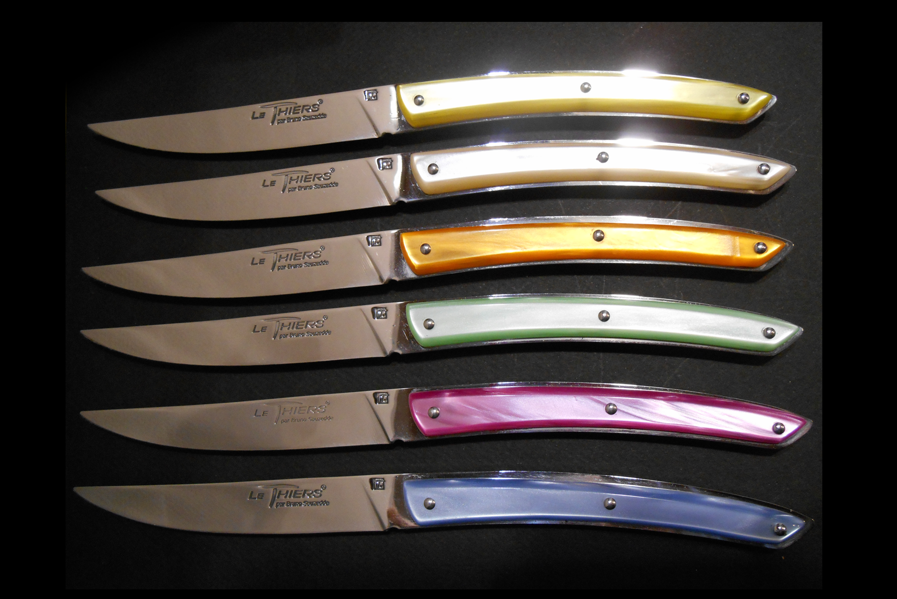 Couteaux spécial lave vaisselle THIERS - multicolore